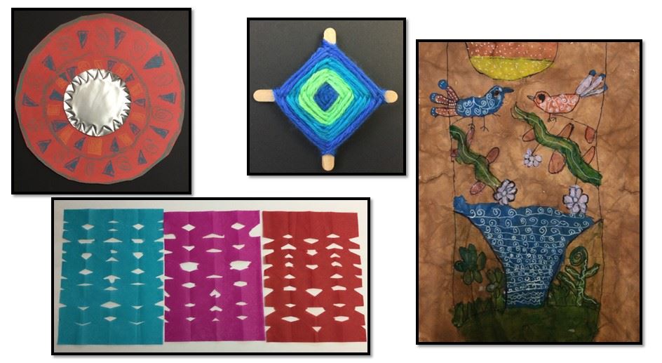 collage of artworks